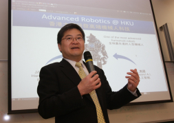 According to Professor Norman Tien, HKU Dean of Engineering, Robotics has been identified as one of the strategic research themes of the Faculty of Engineering.