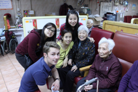 5. Visit the elderly homes in Western District