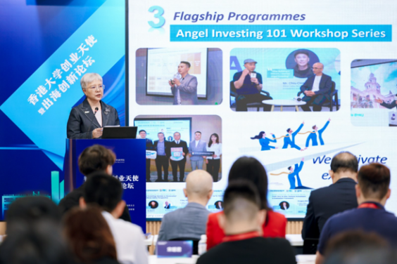 Keynote Speech by Dr Winnie Tang, MH, JP, Chief Convenor of HKU Super Angel Network 